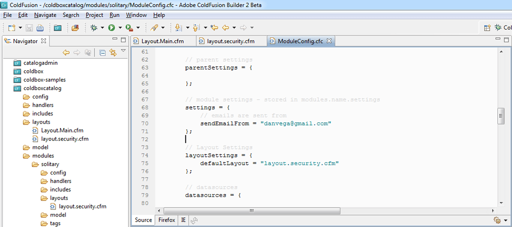 Module Layouts - ColdBox HMVC - Ortus Solutions Community