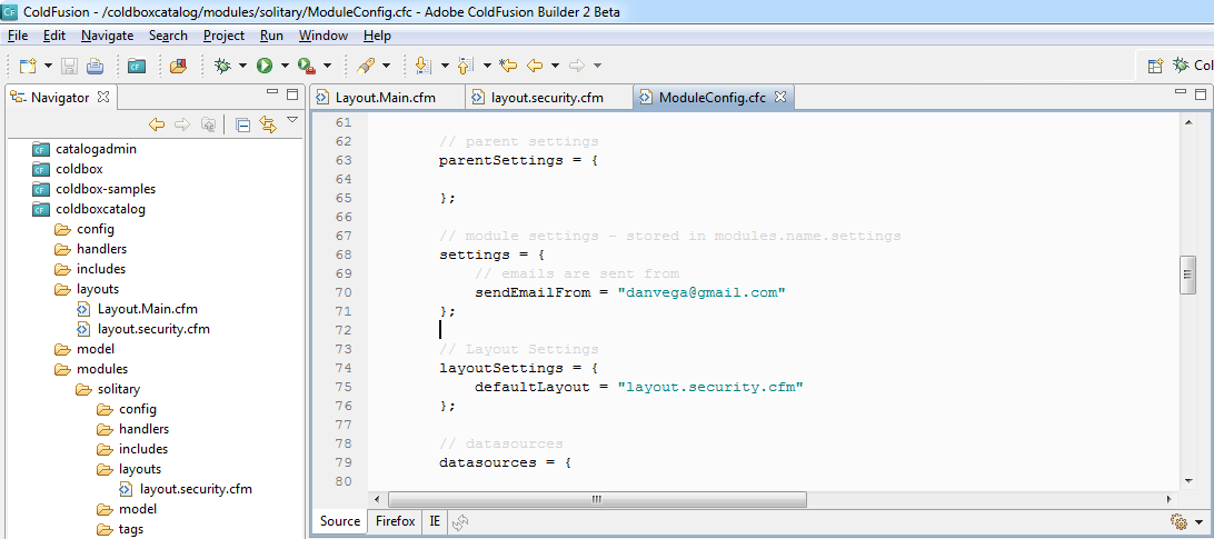 Module Layouts - ColdBox HMVC - Ortus Solutions Community