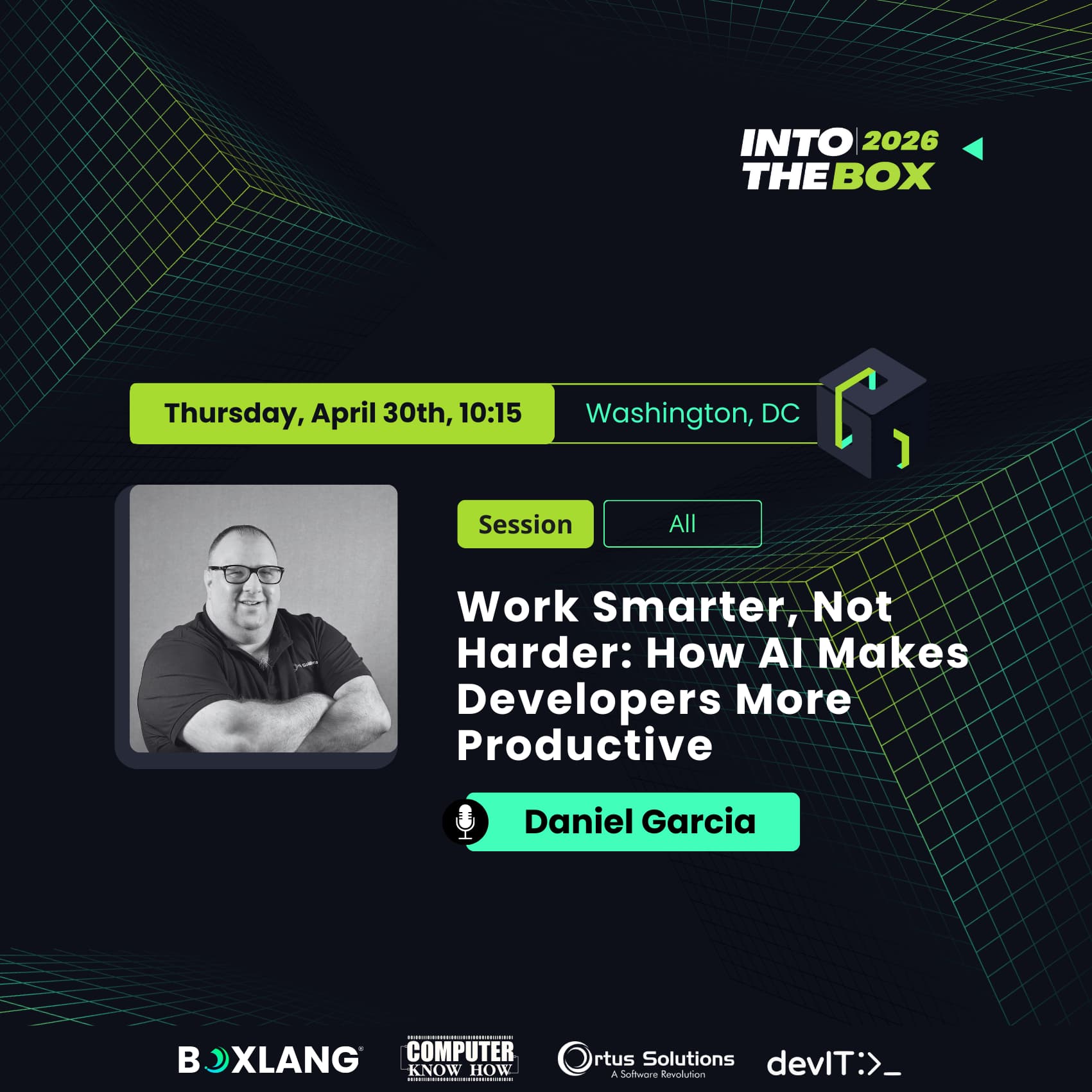 Sessions ITB2026 Daniel Garcia
