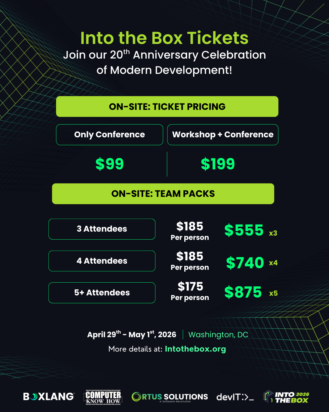 ITB-Tickets and Packs